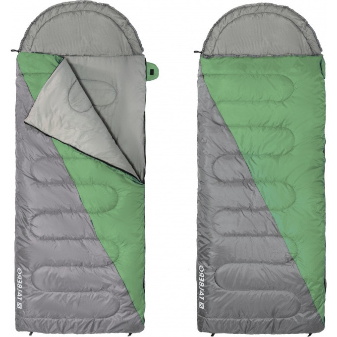Спальный мешок TALBERG SUMMER 0°C правый, зелёный 4673747399292